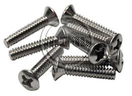 Pickup Mounting Screws for Strat (6-32 x 5/8'' Ovalhead Phillips Stainless Steel) - Mojotone