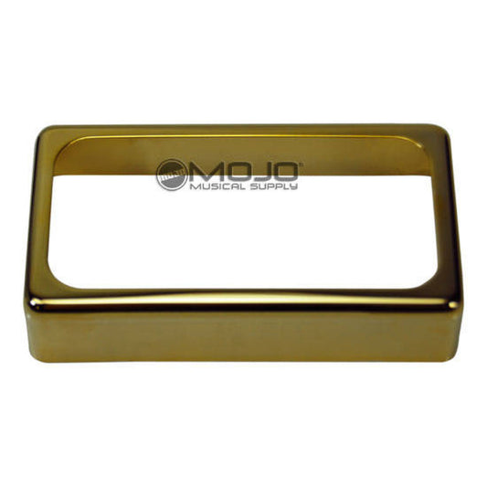Mojotone Nickel Silver Open Humbucker Pickup Cover, Gold - Sold Singularly