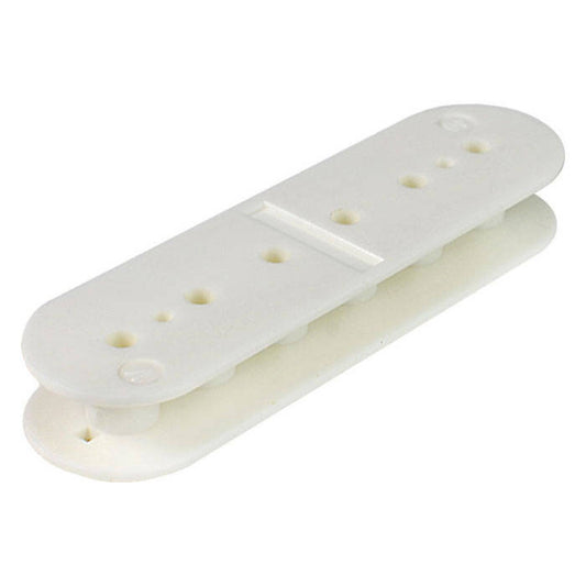Humbucker Bobbin Screw Side White 49.2mm Pole Piece Spacing, Sold Singularly, Mojotone