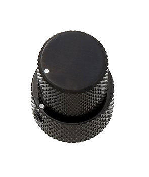 Concentric stacked knob set - flat top - for EMG pots