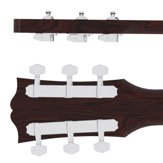 Hipshot Classic 3+3 Tuner Upgrade Kits