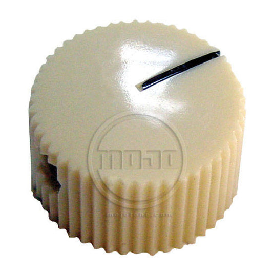 Fender White Cream Barrel Knobs, Set of 6, Mojotone