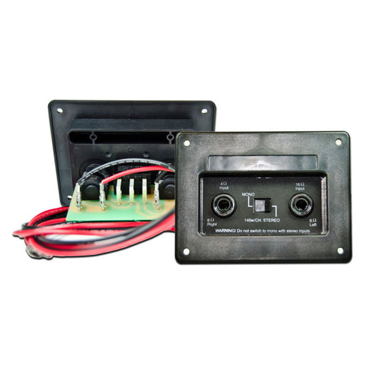 OEM Stereo/Mono Cabinet 4x12 Wired Jack Plate (Double 1/4")