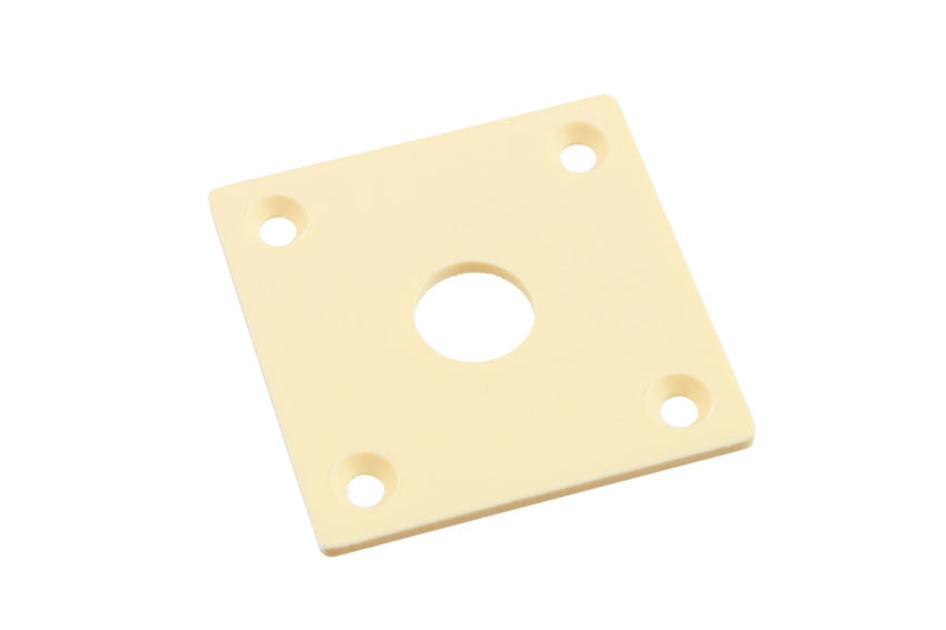 Vintage-Style Square Jackplate for Les Paul, Plastic