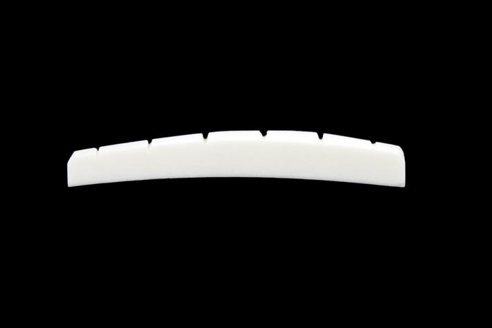 Bone Nut with Curved Bottom for Fender, Slotted