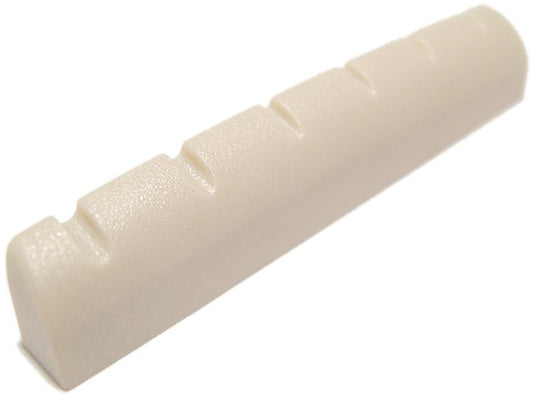 GraphTech nut for acoustic guitar - slotted - 1-23/32 inch wide - left-handed