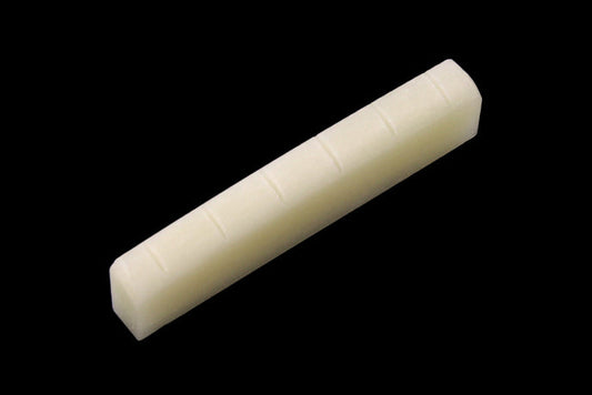 Unbleached Bone Nut for Gibson Electric Guitars, Slotted