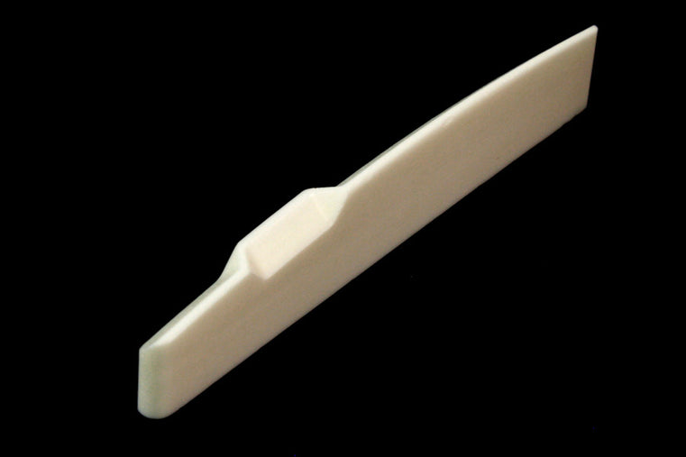 Compensated Bone Saddle for Gibsons, 71.5mm x 3.175mm x 11.1mm