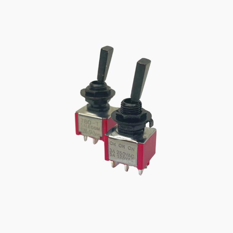 Mini Switch DPDT, On-On-On