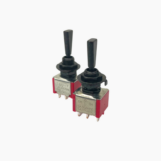 Mini Switch DPDT, On-Off-On