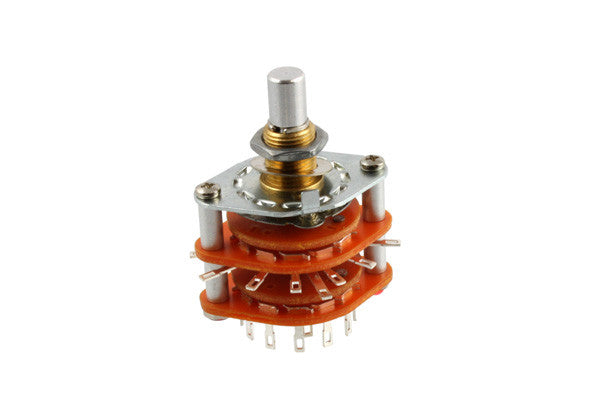 6-Position Rotary Switch, 4 Pole