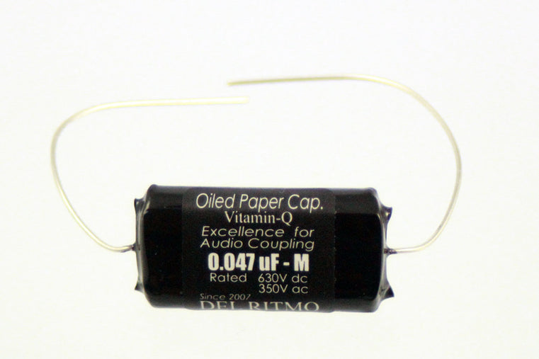 Vitamin Q Black Candy Oil-Paper Capacitor, 0.047 mfd