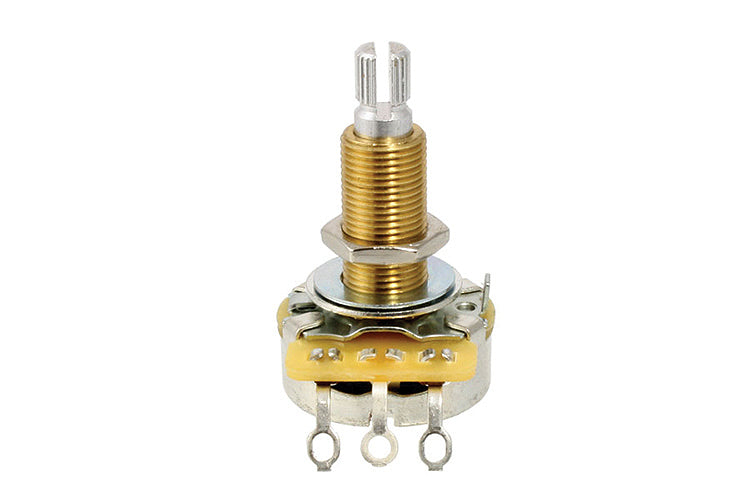 CTS 25K Long Threaded Pot, Audio (Log) Taper, 3/4 Inch Long Bushing