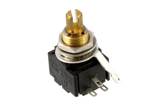 Bourns 250K, 500 Premium Series Pot, Audio (Log) Taper, Split Shaft