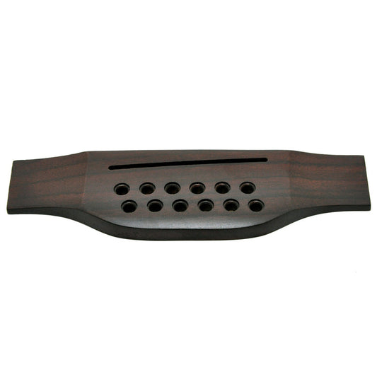 12 String Rosewood Acoustic Guitar Bridge