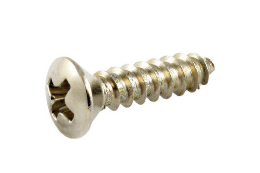 Pickguard screws, #4 x 1/2" (12.7mm), Phillips Head