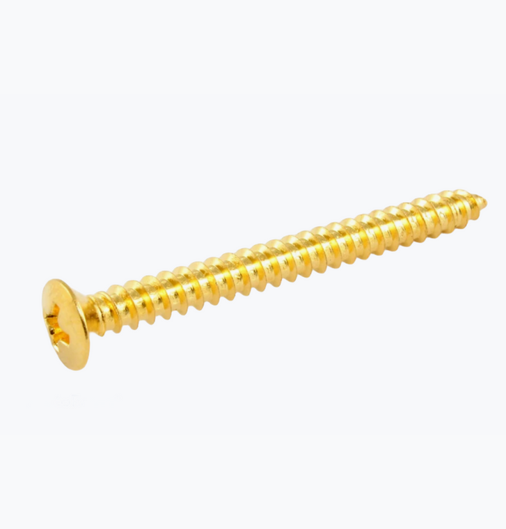 Neck Plate Screws, Phillips Head, #8 x 1-3/4 inch (44.5m)