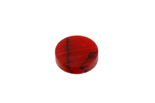 Stone Inlay Dots - 1/4 inch (6.35mm), Pack of 12