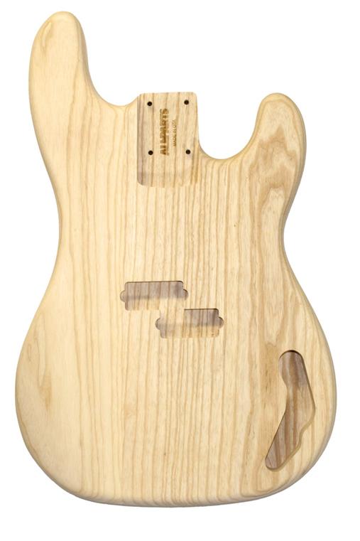 P Bass Replacement Body, Unfinished - Swamp Ash