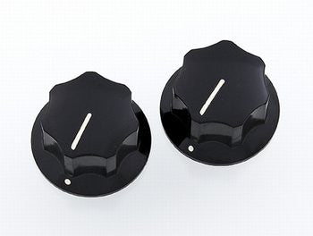 Knobs for Mustang®/Jaguar® - fits solid shaft pots: pack (2)