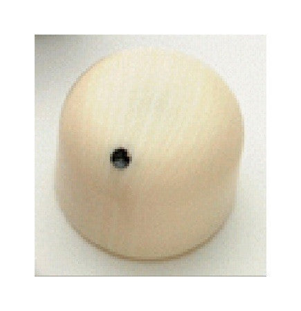 Knobs - simulated ivory knobs - push on: pack (2)