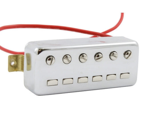 Pickup - Hofner style for guitar - chrome cover - 6.4K ohms