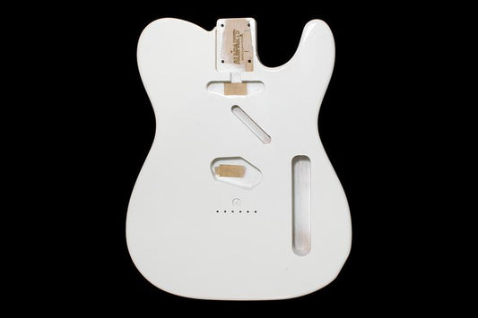 Telecaster Replacement Body, Alder in Olympic White