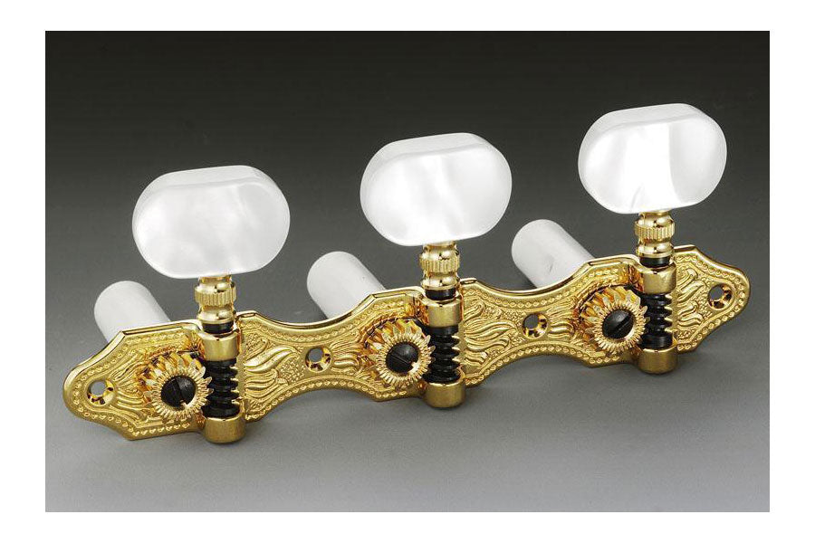 Schaller Hauser classical tuning keys  w pearloid buttons