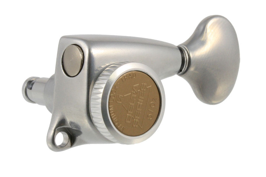 Locking tuning keys - 6-in-a-line -Gotoh 510 Delta  - back locking - antique finish