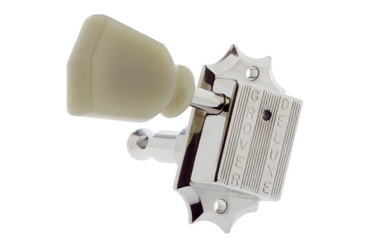 Grover® 135 vintage style tuning keys 3x3 plastic keystone buttons