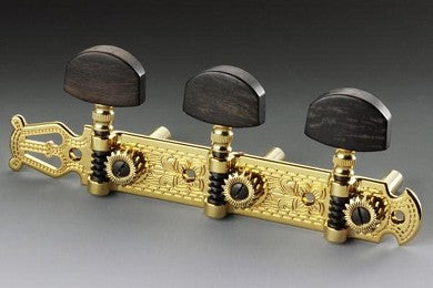 Tuning keys - Schaller Lyre Classical Tuning Keys w Ebony Buttons