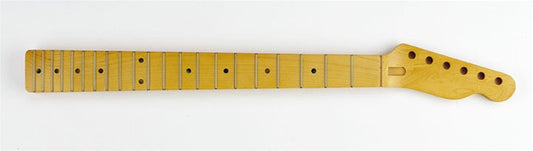 Guitar neck - replacement neck for Tele® - solid maple - w finish - Compund radius