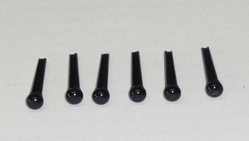 Black Plastic Bridge Pins