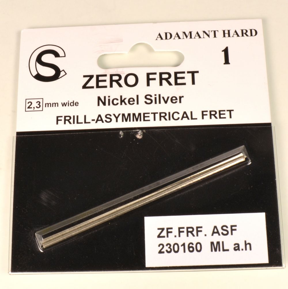 Sintoms Zero Fret, with Tang, 2.3mm wide, 1.6mm high, 25% Nickel Straight Piece
