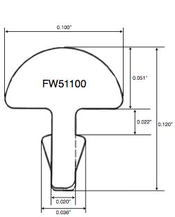 Fret Wire Jescar FW51100