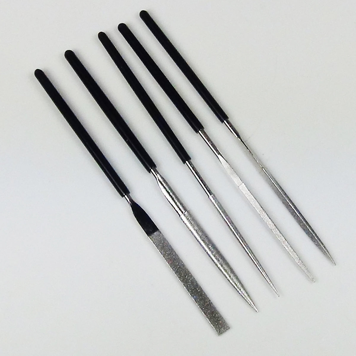 Diamond coated Needle File Set of 5