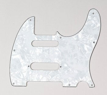 Pickguard for Tele -  cut for Strat p/up in middle - 8 screw holes