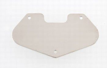 Pickup part - Grounding plate for Tele bridge pickup - nickel plated steel